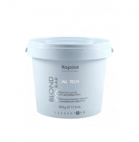 Обесцвечивающий порошок для волос Kapous Blond Bar All tech с антижелтым эффектом, 500г