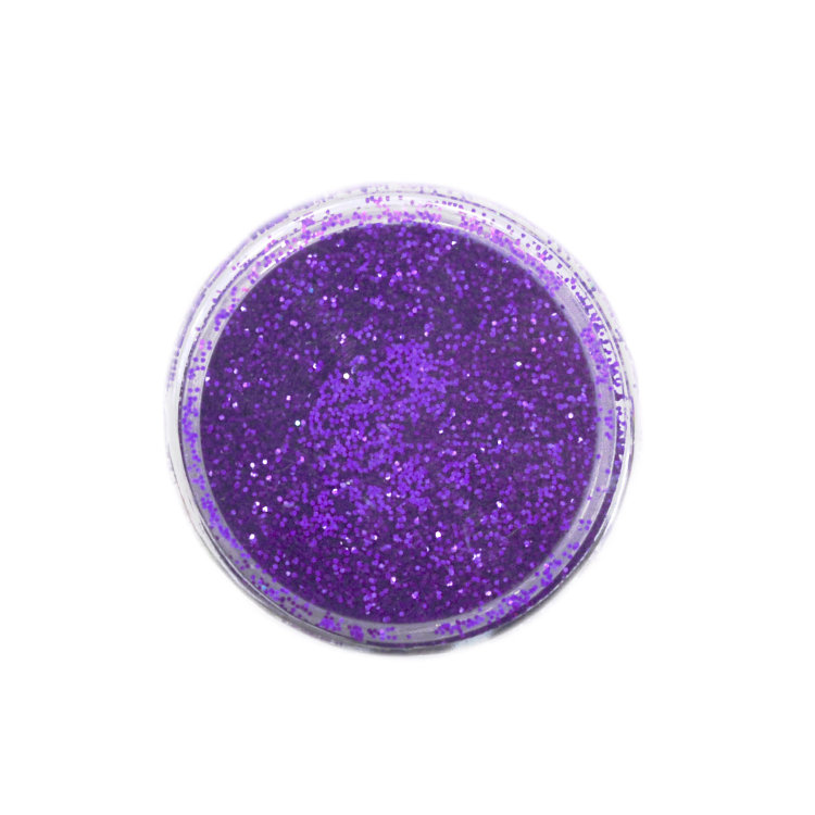 Меланж - сахарок для дизайна ногтей "TNL" № 12 темно-фиолетовый
