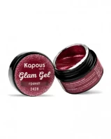 Гель - краска Kapous Nails Glam Gel гранат, 5мл