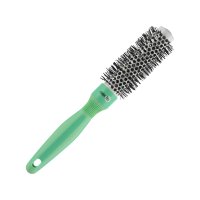 Термобрашинг для волос Melon Pro ceramic & ionic с силиконовой ручкой мятный, 25мм