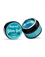 Гель - краска Kapous Nails Glam Gel сапфир, 5мл 