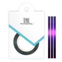 Нить на клеевой основе для дизайна ногтей TNL фиолетовая, 1мм