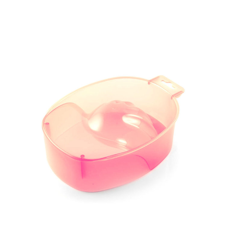 Ванночка маникюрная TNL прозрачно-розовая
