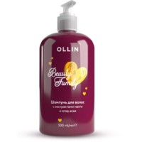 Шампунь для волос OLLIN Beauty Family с экстрактами манго и ягод асаи, 500мл