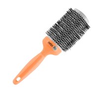 Термобрашинг для волос Melon Pro ceramic & ionic с силиконовой ручкой апельсиновый, 53мм