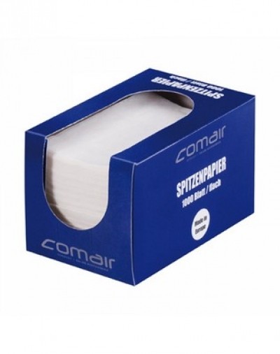 Бумага для волос Comair при химической завивке 74х50мм, 1000шт/уп