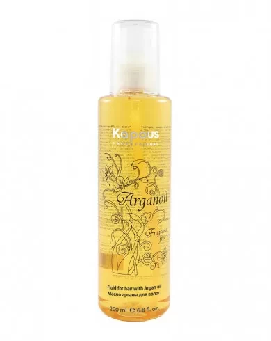 Масло арганы для волос Kapous Fragrance free Arganoil питательное, 200мл