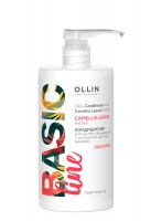 Кондиционер для волос OLLIN Basic Line для частого применения с экстрактом листьев камелии, 750мл