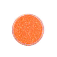Меланж - сахарок для дизайна ногтей "TNL" № 21 неон оранжевый