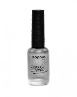 Лак для стемпинг дизайна ногтей Kapous Nails Crazy story серебро, 8мл