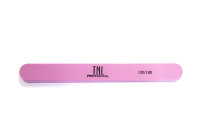 Шлифовщик для ногтей TNL Узкий 100/180 розовый в индивидуальной упаковке