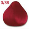 Краситель с витамином С, кашемиром и алоэ 0-88 Constant Delight Crema Colorante Красный, 100мл