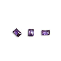Кристаллы для объемной инкрустации на ногтях TNL багет №1 фиолетовый, 10шт/уп