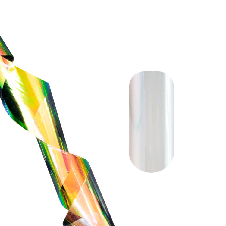 Фольга для литья TNL для дизайна ногтей матовое серебро