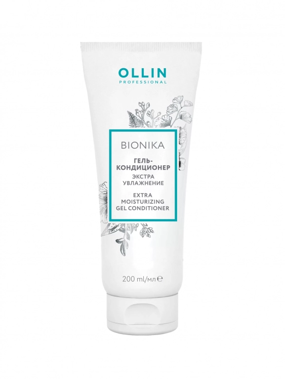 Гель - кондиционер для волос OLLIN BioNika Extra Moisturizing Экстра - увлажнение,  200мл
