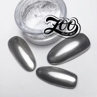 Пигмент для маникюра ZOO Nail Art №1008 зеркальный, 1г