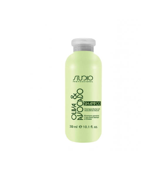 Шампунь для волос Studio Oliva & Avocado с маслами Авокадо и Оливы, 350мл