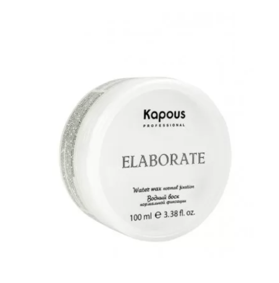 Водный воск для укладки волос Kapous Elaborate нормальной фиксации, 100мл