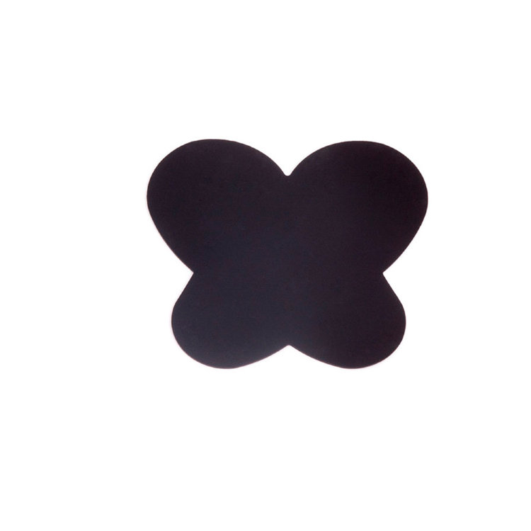 Силиконовый коврик для дизайна ногтей TNL Бабочка черный