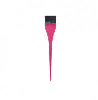 Кисть Melon Pro для окрашивания волос узкая розовая, 35мм