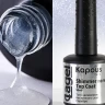 Топ для ногтей с шиммером Kapous Nails Shimmer no wipe Top Coat Серебро без липкого слоя, 15мл