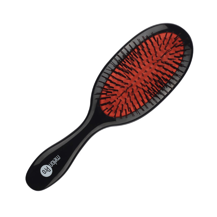 Щетка для волос Melon Pro массажная 100% нейлон 9 рядов, 215*65мм