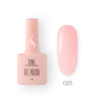 Гель - лак TNL 8 Чувств №025 пастельно-розовый, 10мл