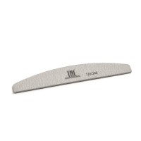 Пилка абразивная для ногтей TNL Лодочка 120/240 серая в индивидуальной упаковке Хит продаж, 10шт/уп