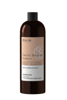 Шампунь для поврежденных волос OLLIN SALON BEAUTY с экстрактом семян льна, 1000мл
