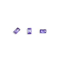 Кристаллы для объемной инкрустации на ногтях TNL Багет №3 фиолетовый, 10шт/уп